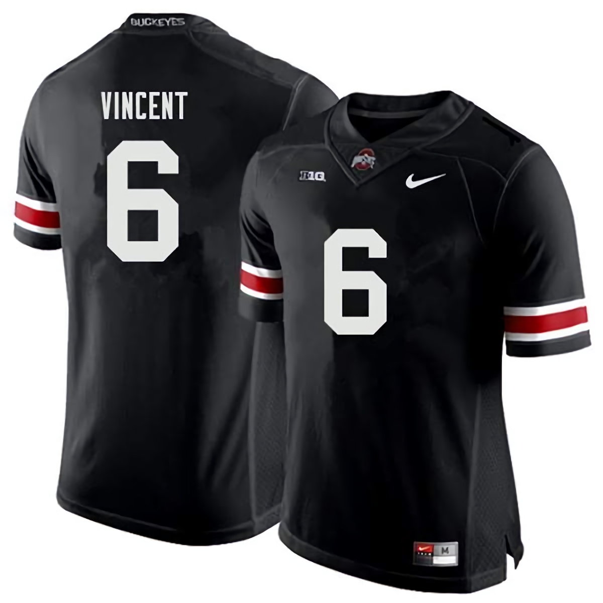 Taron Vincent Ohio State Buckeyes Men's NCAA #6 Nike Black College Stitched Football Jersey PSN0456ZG